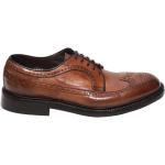 Braune Business Green George Derby Schuhe aus Leder leicht für Herren Größe 41 