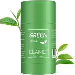 Porentief reinigende Gesichtsmasken mit Grüner Tee gegen Mitesser für Damen 