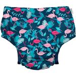 green sprouts - Eco snap swim diaper - Navy Flamingos - 12mo (6-12m)