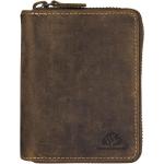 GreenBurry Leather zip wallet Vintage 821A-25