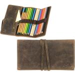 Braune Vintage Greenburry Laptoptaschen & Notebooktaschen aus Leder klein 