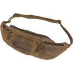 Reduzierte Braune Vintage Greenburry Herrenbauchtaschen & Herrenhüfttaschen aus Leder 