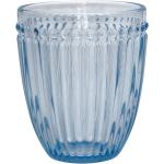 Blaue Skandinavische GreenGate Alice Wassergläser 300 ml aus Glas 