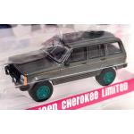 Greenlight 1/64 - Jeep Cherokee Limited 1988 Beverly Hills 90210 Chase Edition