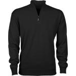 Greg Norman Windbreaker Lined 1/4 Zip Sweater, dark grey S