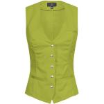 Grüne Unifarbene Elegante Greiff Anzugwesten mit Knopf für Damen Größe L 