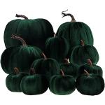 Reduzierte Grüne Kunstblumen mit Halloween-Motiv aus Samt 12-teilig 