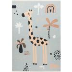 Reduzierte Bunte Motiv Obsession Kinderteppiche mit Giraffen-Motiv Breite 100-150cm, Höhe 100-150cm, Tiefe 0-50cm 