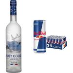 Grey Goose Vodka, 0.7l & Red Bull Energy Drink Getränke, 24 x 250ml