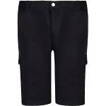Greyes Schwarze Cargo Shorts in großen Größen bis 8XL, Größe:6XL