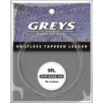Greys knotenlos verjüngtes Vorfach 3x - 0,20 mm