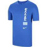 Reduzierte Blaue Nike Dri-Fit T-Shirts für Herren Größe S 