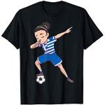Griechenland Trikot Fußball Girl Dabbing T-Shirt