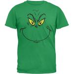 grinch Big Face grün Erwachsene T-Shirt Medium