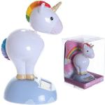 Grindstore Dekorative Verzierung Rainbow Unicorn Figur Solar Kunststoff