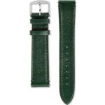 Grüne Gucci Grip Uhrenarmbänder Dornschließe aus Leder für Herren 