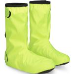 Gelbe Schuhüberzieher & Regenüberschuhe mit Klettverschluss aus Polyester wasserdicht Größe 47 