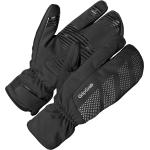 Gripgrab Ride Windproof Deep Winter Lobster Gloves Black Black XS