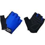 Blaue GripGrab Fingerlose Kinderhandschuhe & Halbfinger-Handschuhe für Kinder mit Klettverschluss aus Frottee für den für den Sommer 