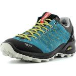Blaue Grisport Trekkingschuhe & Trekkingstiefel in Normalweite aus Veloursleder mit herausnehmbarem Fußbett für Damen Größe 36 