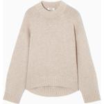 Cremefarbene COS Kaschmir-Pullover aus Wolle für Damen Größe M 