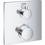 Reduzierte Silberne Grohe Grohtherm Duschthermostate 