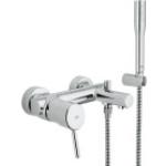 GROHE EH-Wannenbatterie Concetto 32212 Wandmontage mit Euphoria Brauseset chrom 32212001