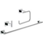 GROHE Essentials Cube Bad-Set 3 in 1 chrom
