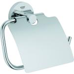 Silberne Grohe Essentials Toilettenpapierhalter & WC Rollenhalter  aus Chrom 