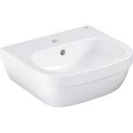 Weiße Grohe Handwaschbecken & Gäste-WC-Waschtische aus Keramik mit Hahnloch 