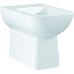 Weiße Grohe Bauedge Toilettendeckel & WC-Sitze aus Keramik 