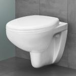 Grohe Tiefspül-WC »Bau Keramik«, wandhängend, spülrandlos, weiß