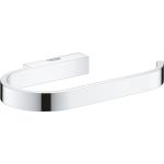 Silberne Grohe Selection Toilettenpapierhalter & WC Rollenhalter  aus Metall 