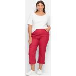 Rote Sheego Stretch-Jeans aus Denim für Damen Größe XXL Große Größen 