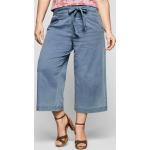 Hellblaue Sheego Denim Stretch-Jeans mit Reißverschluss aus Denim für Damen Übergrößen Große Größen für den für den Sommer 