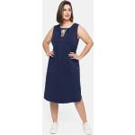 Reduzierte Marineblaue Ärmellose Sheego Sommerkleider für Damen Größe 3 XL Große Größen für den für den Sommer 