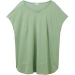 Reduzierte Mintgrüne Tom Tailor T-Shirts für Damen Übergrößen Große Größen 