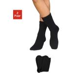 Reduzierte Schwarze Thermo-Socken aus Polyamid Übergrößen Große Größen 
