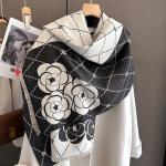 Khakifarbene Pashmina-Schals für Damen für den für den Herbst 