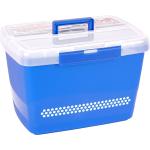 Blaue Boxen & Aufbewahrungsboxen aus Kunststoff 