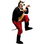 Rote Horror-Shop Wolf-Kostüme aus Polyester für Herren Größe M 