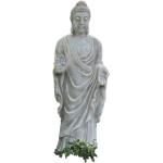 Asiatische 27 cm Buddha-Gartenfiguren aus Kunststein frostfest 