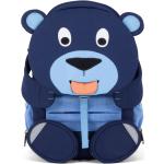 Blaue Affenzahn Schulrucksäcke mit Reißverschluss mit Reflektoren für Kinder zum Schulanfang 