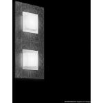 GROSSMANN Basic LED Wand- / Deckenleuchte, 2-flg. anthrazit D