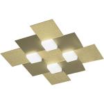 Silberne Grossmann LED-Deckenleuchten matt aus Metall 