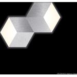 Silberne Grossmann Deckenleuchten & Deckenlampen gebürstet aus Aluminium 