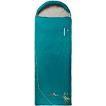 Grüezi Bag - Biopod Wolle Goas Comfort - Kunstfaserschlafsack Gr 191 cm Zip. Left Blau