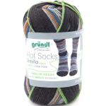 Graue Gründl Wolle Hot Socks Sockenwolle maschinenwaschbar 