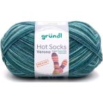 Gründl Sockenwolle Hot Socks Verona 100 g 4-fach jade-türkis-meliert Grün (GLO663608419)