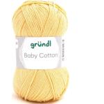 Gründl Wolle Baby Cotton 50 g gelb - [GLO663608284]
